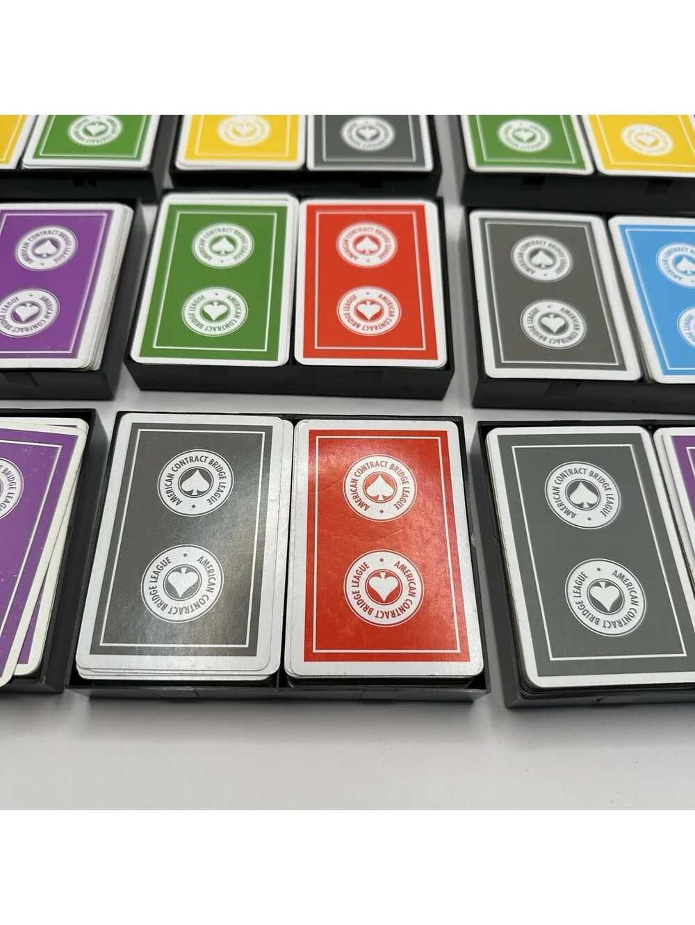 American Contract Bridge League 9 Complete 52 Playing Card Decks